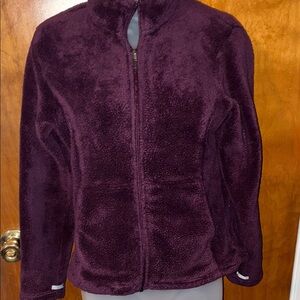 White Sierra Women's Deep Purple Teddy Jacket